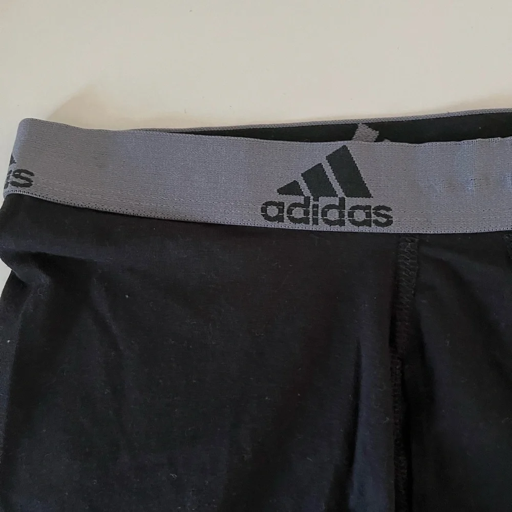 adidas Men's Lightweight Compression Shorts in Black and Gray Bundle - Picture 7 of 12